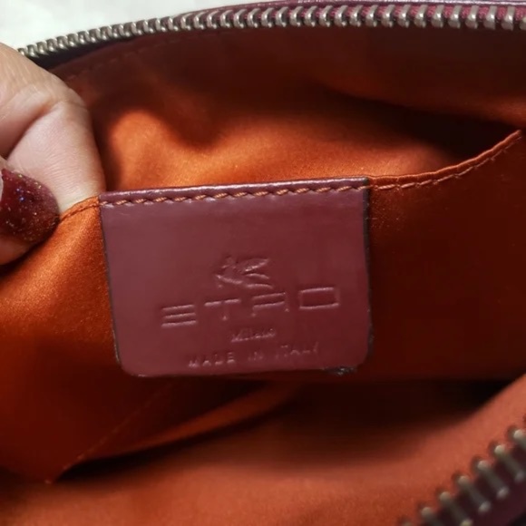 ETRO Paisley Jacquard  Pochette  Bag – Iconic Italian Luxury - Picture 6 of 10